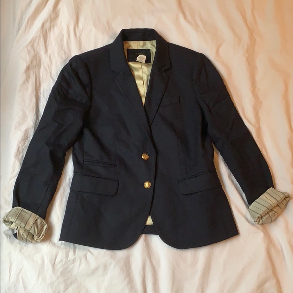 navy blazer